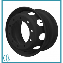 Jante 22.5x9.00 10-162 NOIRE