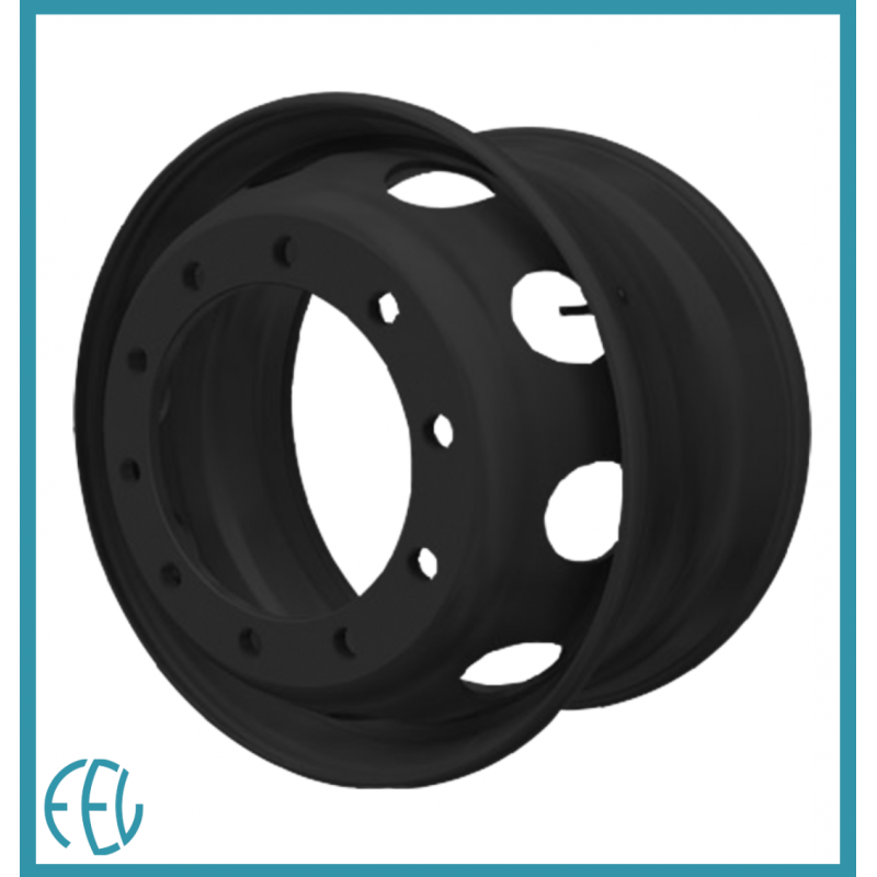 Jante 22.5x9.00 10-162 NOIRE