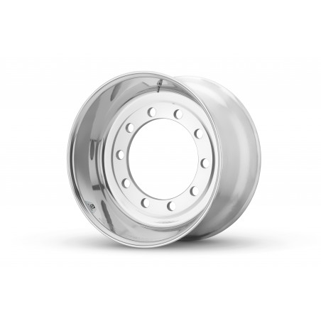 Jante aluminium 22.5x14.00 10-0-Ø26 DB